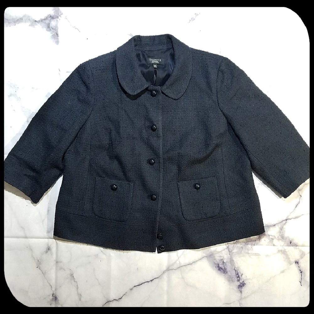 Talbots • Petite Quarter Sleeve Jacket